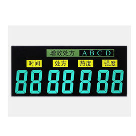 Czarne tło Wyświetlacz LCD VA Ujemny segment transmisyjny Kąt widzenia 12-godz