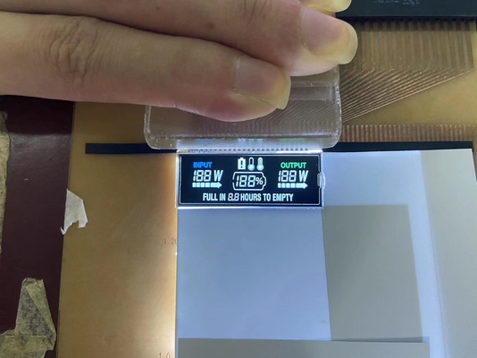 Niestandardowy wyświetlacz VA LCD 12 O ClockLcd Display Transmissive Digit Graphic Lcd Glass Va Panel Do zasilania
